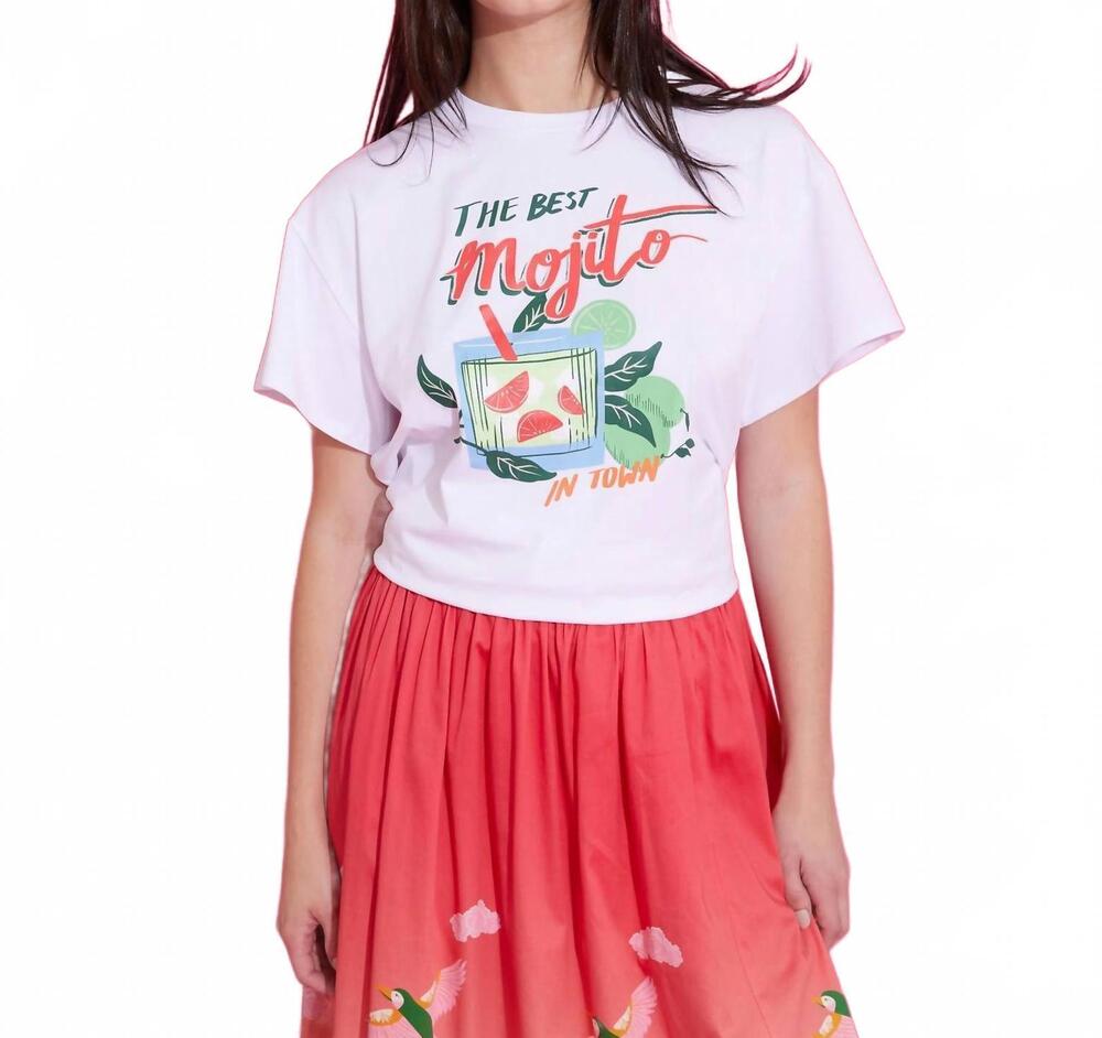 NEW ALDEN ADAIR women's river tee in mojito